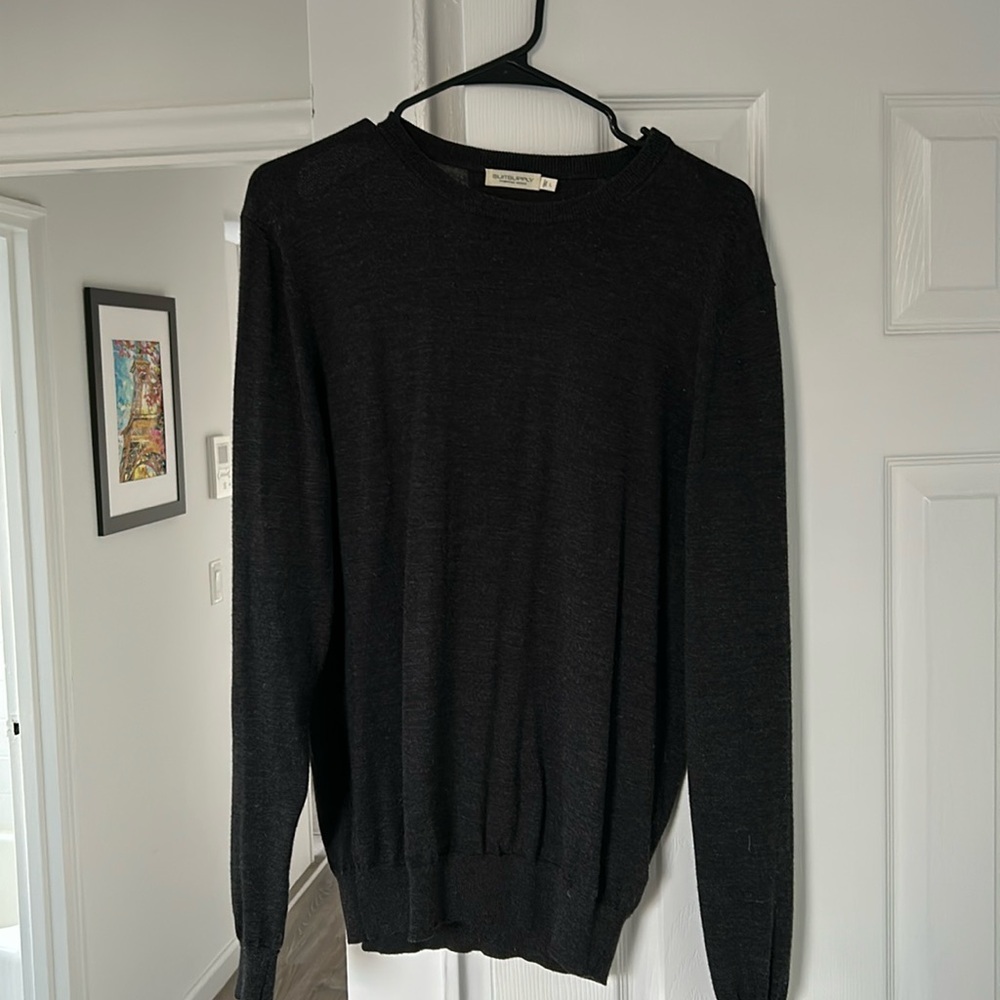 Suit Supply Men’s wool sweater, size L